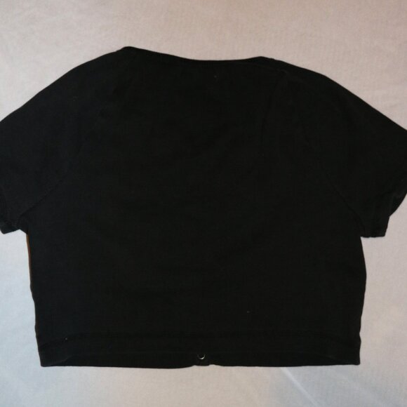 Silence + Noise black crop top - Picture 3 of 3